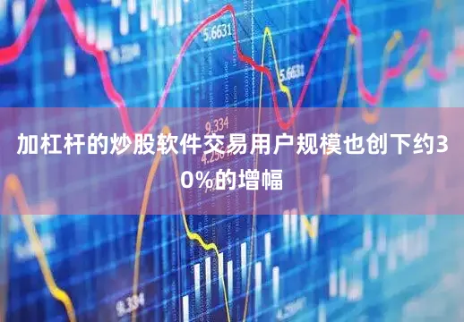 加杠杆的炒股软件交易用户规模也创下约30%的增幅